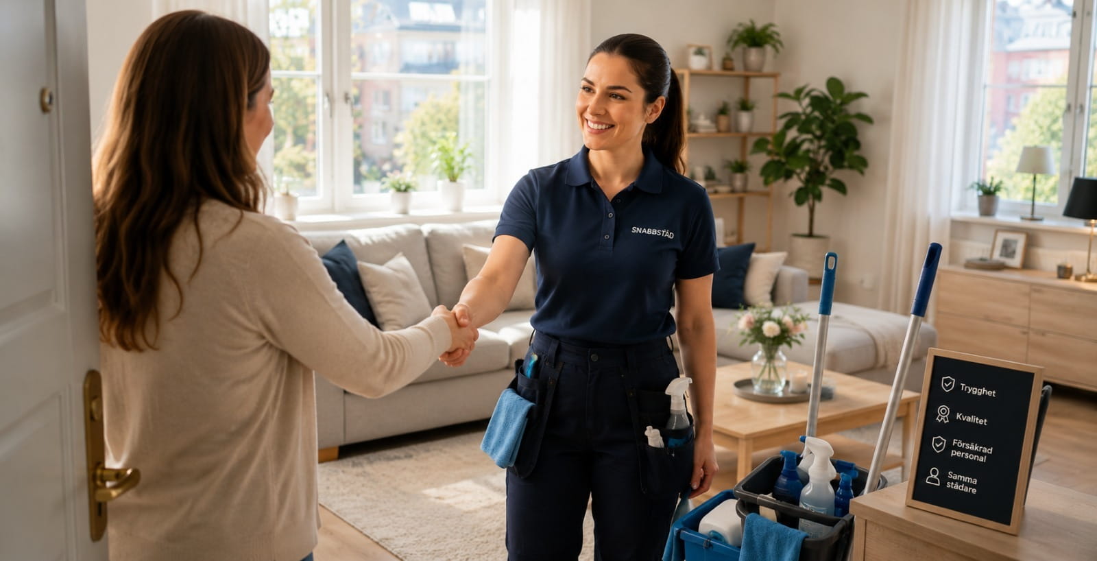 Professionell städare i Stockholm