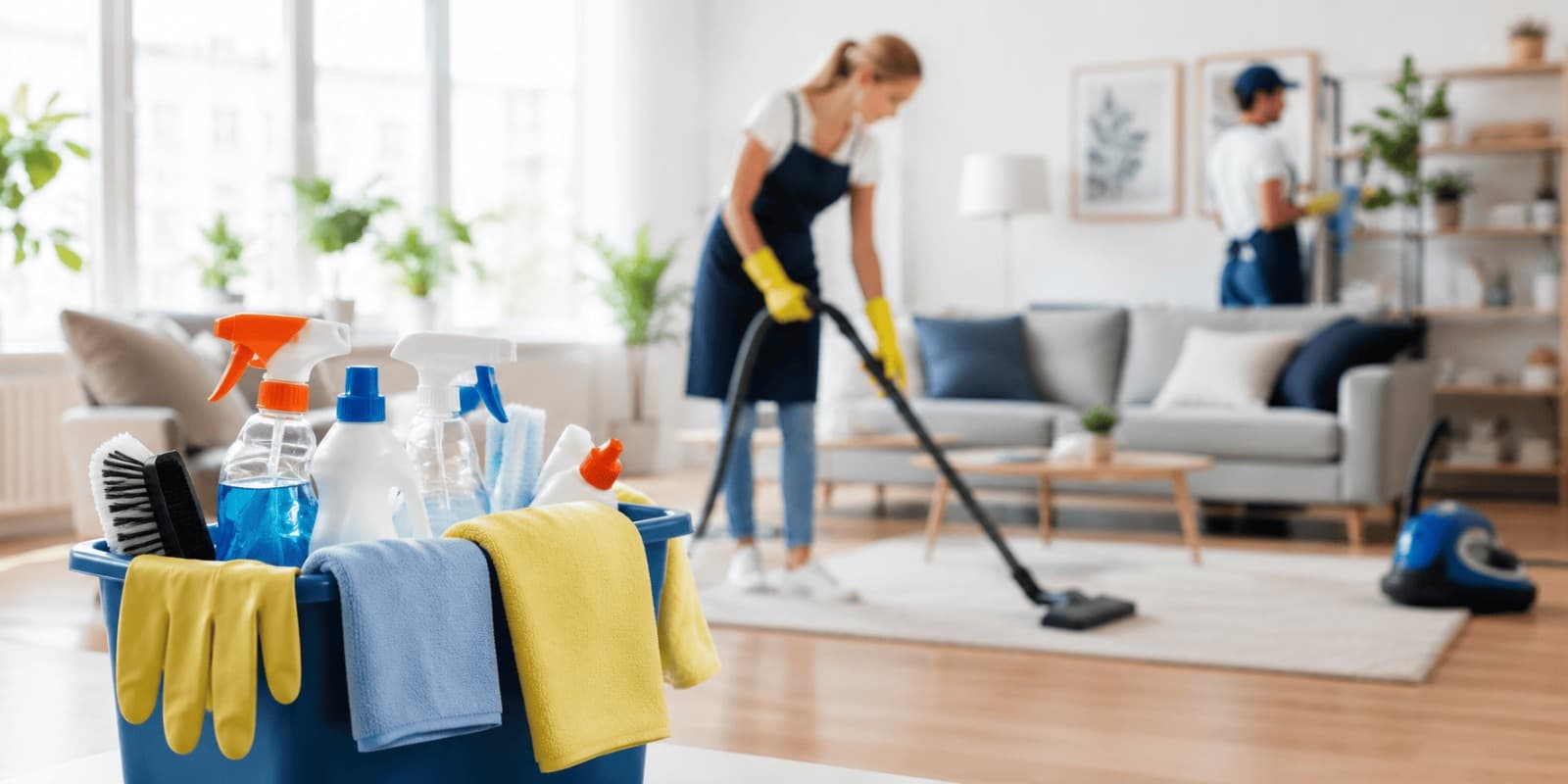 Rent och trivsamt hem efter professionell städning
